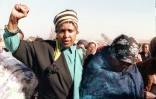 Winnie Mandela, décédée lundi, icone de la lutte anti-apartheid en Afrique du Sud, 27 juillet 1987