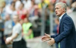 Le sélectionneur des Bleus Didier Deschamps en finale contre la Croatie au stade Loujniki, le 15 juilelt 2018