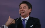 Le Premier ministre italien Giuseppe Conte, le 6 mars 2019 à Belgrade
