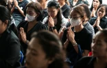 Funérailles d'une fillette de 12 ans tuée dans la fusillade survenue dans une école thaïlandaise, le 9 août 2026 dans un temple de Nonthaburi, au nord de Bangkok