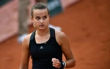 Clara Burel face à la Slovène Kaja Juvan au 2e tour de Roland-Garros, le 1er octobre 2020 