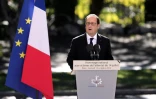 Le président François Hollande lors de l'hommage national aux victimes des attentats de Nice le 15 octobre 2016