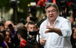 Le dirigeant de la coalition de gauche Nupes Jean-Luc Mélenchon à Paris, le 19 juin 2022
