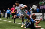 L'ailier français Donovan Taofifenua, auteur de 3 essais contre Bayonne en Top 14, le 29 novembre 2020 à la Paris La Défense Arena à Nanterre