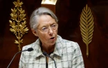 La Première ministre Elisabeth Borne à l'Assemblée nationale, le 4 décembre 2023 à Paris