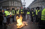 Rassemblement de "gilets jaunes" à Paris, le 15 décembre 2018