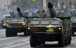 Des missiles tactiques Tochka en parade à Kiev, le 24 août 2016