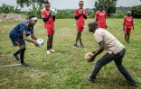 Entraînement de Quidditch, à Katwadde, en Ouganda, le 8 janvier 2026