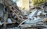Les décombres d'un pavillon après une explosion provoquée par une fuite de gaz à Aubervilliers, en Seine-Saint-Denis le 6 septembre 2026