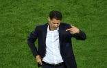 Le sélectionneur de l'Espagne Fernando Hierro, à l'issue du match nul face au Maroc à Kaliningrad, le 25 juin 2018