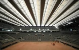 Le court central Philippe Chatrier de Roland-Garros, à Paris, le 5 mai 2020