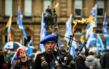 Manifestation pro-indépendance de l'Ecosse à Glasgow, le 2 novembre 2019