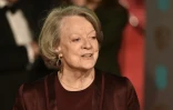 L'actrice britannique Maggie Smith à la cérémonie des Bafta, le 14 février 2016 à Londres