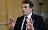 Thierry Solère, député LR des Hauts-de-Seine, à l'Assemblée nationale à Paris, le 14 février 2017