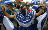 Manifestation anti-Ortega à Managua au Nicaragua, le 21 juillet 2018