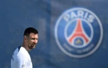 L'attaquant argentin du Paris Saint-Germain Lionel Messi lors d'une séance d'entraînement à Saint-Germain-en-Laye, le 1er juin 2023