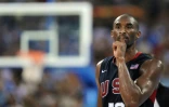 Kobe Bryant lors de la finale olympique contre l'Espagne le 24 août 2008 à Pékin