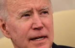 Le président américain Joe Biden s'exprime depuis le Bureau ovale le 17 mars 2021