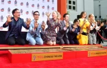 L'équipe de la série "The Big Bang Theory" à Hollywood le 1er mai 2019