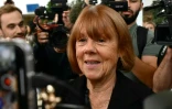 Gisèle Pelicot s'exprimant face à la presse à la sortie de l'audience
