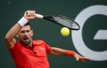 Le Serbe Novak Djokovic lors du tournoi ATP 250 de Genève, le 23 mai 2024