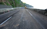 Vendredi 4 février 2011 - Éboulis sur la route du littoral