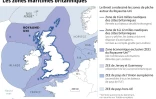 Les zones maritimes britanniques