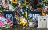 Un mémorial pour les victimes de la tuerie à Uvalde, au Texas, le 28 mai 2022