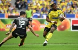 L'ailier fidjien de Clermont Alivereti Raka contre Toulouse en finale du Top 14, le 15 juin 2019 au Stade de France Ă Saint-Denis