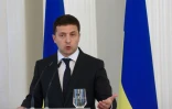 Le président ukrainien Volodymyr Zelensky à Riga le 16 octobre 2019