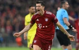 Robert Lewandowski vient de marquer le but du joker pour le Bayern Munich contre Villarreal, en Allemagne, le 12 avril 2022
