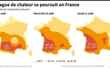 La vague de chaleur se poursuit en France