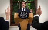 Le chancelier de l'Echiquier George Osborne fait une déclaration le 27 juin 2016, à Londres