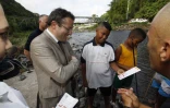 Visite de Martin Hirsch  à la Réunion
