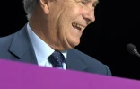 Vincent Bolloré lors d'une assemblée générale du groupe Vivendi, le 19 avril 2018 à Paris