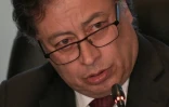 Le président colombien Gustavo Petro à Bogota, le 25 avril 2023