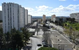 Le quartier de Pissevin, le 27 mars 2021 à Nîmes, dans le Gard