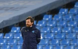 L'entraîneur de l'OM André Villas-Boas lors d'un mactch de Ligue des champions contre Manchester City, le 8 décembre 2020 à l'Etihad Stadium