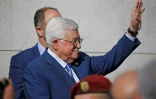 Le président de l'Autorité palestinienne Mahmoud Abbas lors des cérémonies marquant le 15e anniversaire du décès du leader historique Yasser Arafat, le 11 novembre 2019 à Ramallah, en Cisjordanie occupée