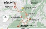 16ème étape du Tour de France 2020, entre La Tour-Du-Pin et Villard-De-Lans, du mardi 15 septembre