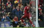 Le joueur de Liverpool Sadio Mané auteur d'un doublé lors de la victoire 5-1 face à Arsenal le 29 décembre 2018