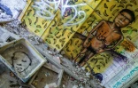 Des graffitis dans un bâtiment abandonné à Berlin, le 12 mai 2017
