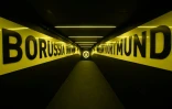 Le tunnel du Signal Iduna Park, le stade du Borussia Dortmund, le 5 mai 2020, va être de nouveau emprunté par les joueurs à la reprise de la Bundesliga