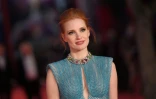 L'actrice Jessica Chastain au festival international du film de Rome, le 14 octobre 2021  