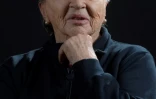 La pilote chilienne Margot Duhalde, lors d'une interview avec l'AFP à Santiago, au Chili, le 14 août 2017