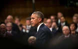 Barack Obama au Parlement le 29 juin 2016 à Ottawa