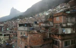 Une favela de Rio de Janeiro, le 15 juillet 2011