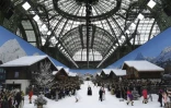 Premier défilé Chanel post-Lagerfeld au Grand Palais à Paris, le 5 mars 2019