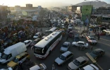 Des embouteillages à Kaboul le 4 septembre 2015