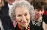 La romancière canadienne Margaret Atwood à la foire du livre de Francfort le 15 octobre 2017